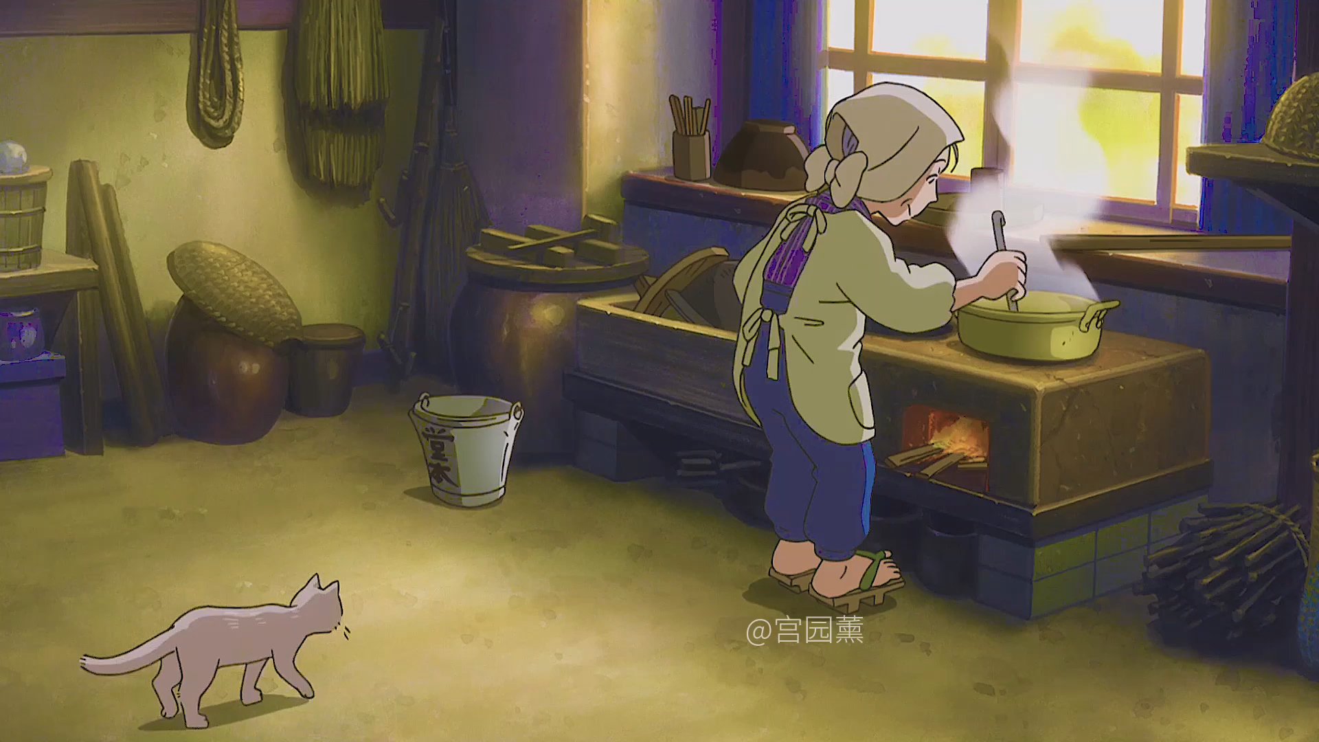 动漫#多想一觉醒来,又回到小时候,父母还是年轻时候的模样,而我还是