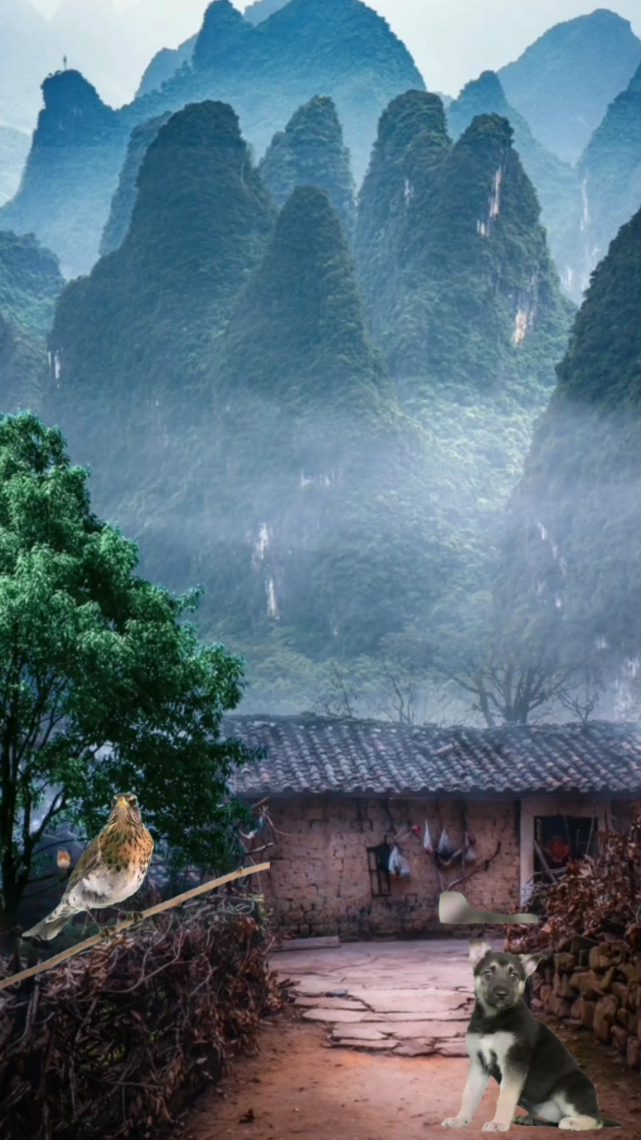 穷人眼中的荒凉,富人心中的天堂.诗人笔下的远方,游子梦中的故乡.