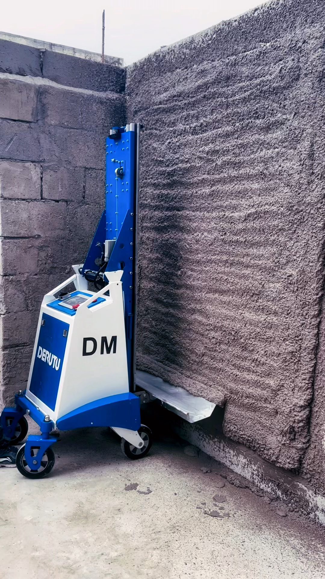 抹灰机器人#抹墙大师