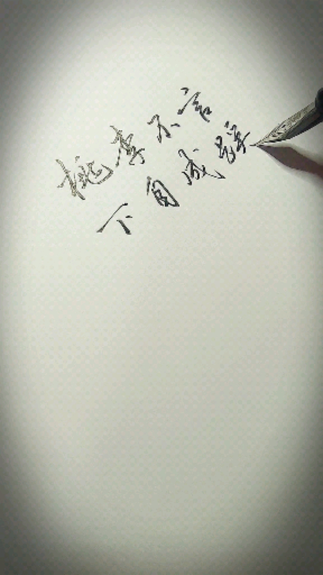 全民书法秀#桃李不言下自成蹊