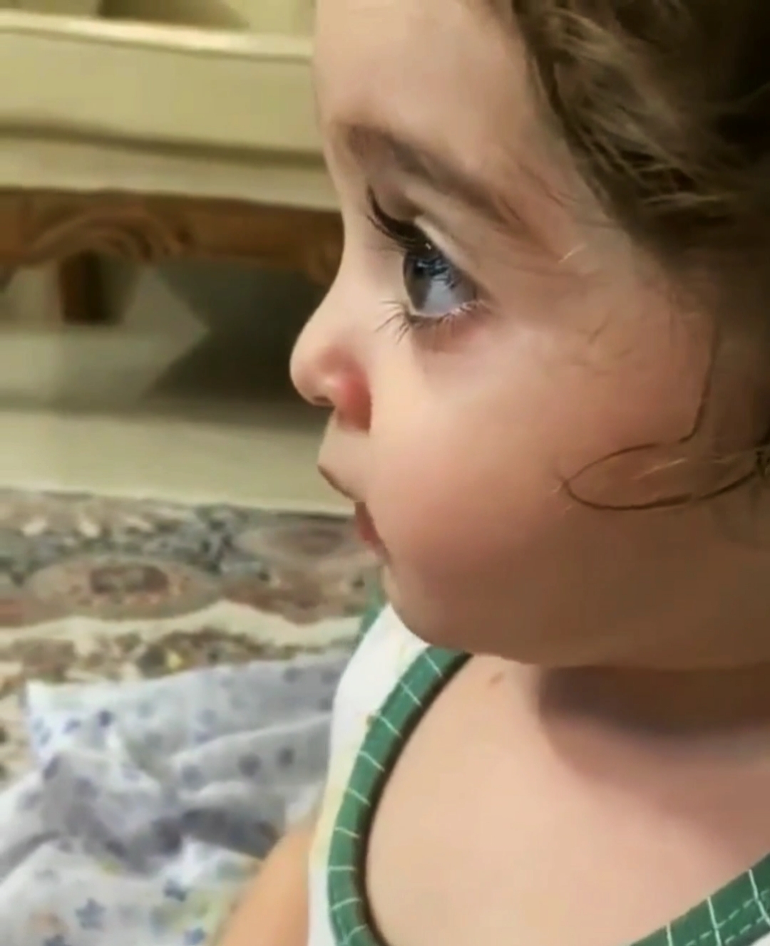 打卡我的春节定位#这样的长睫毛大眼睛宝宝喜欢吗?