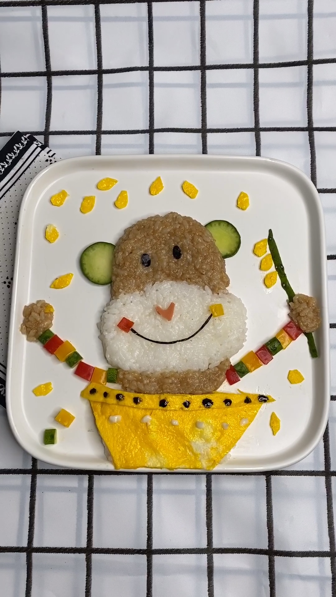 创意儿童餐#这么可爱的儿童餐你还挑食吗?小朋友