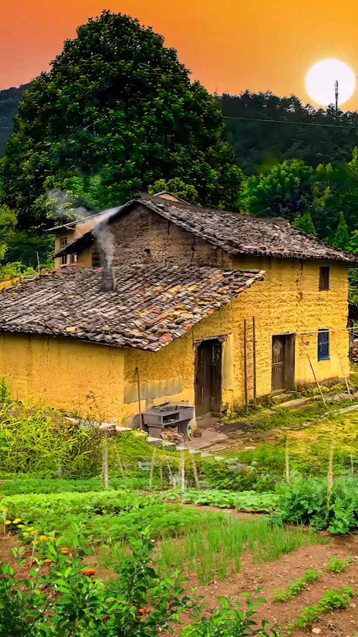 记录生活#深山老屋为家,远离城市繁华