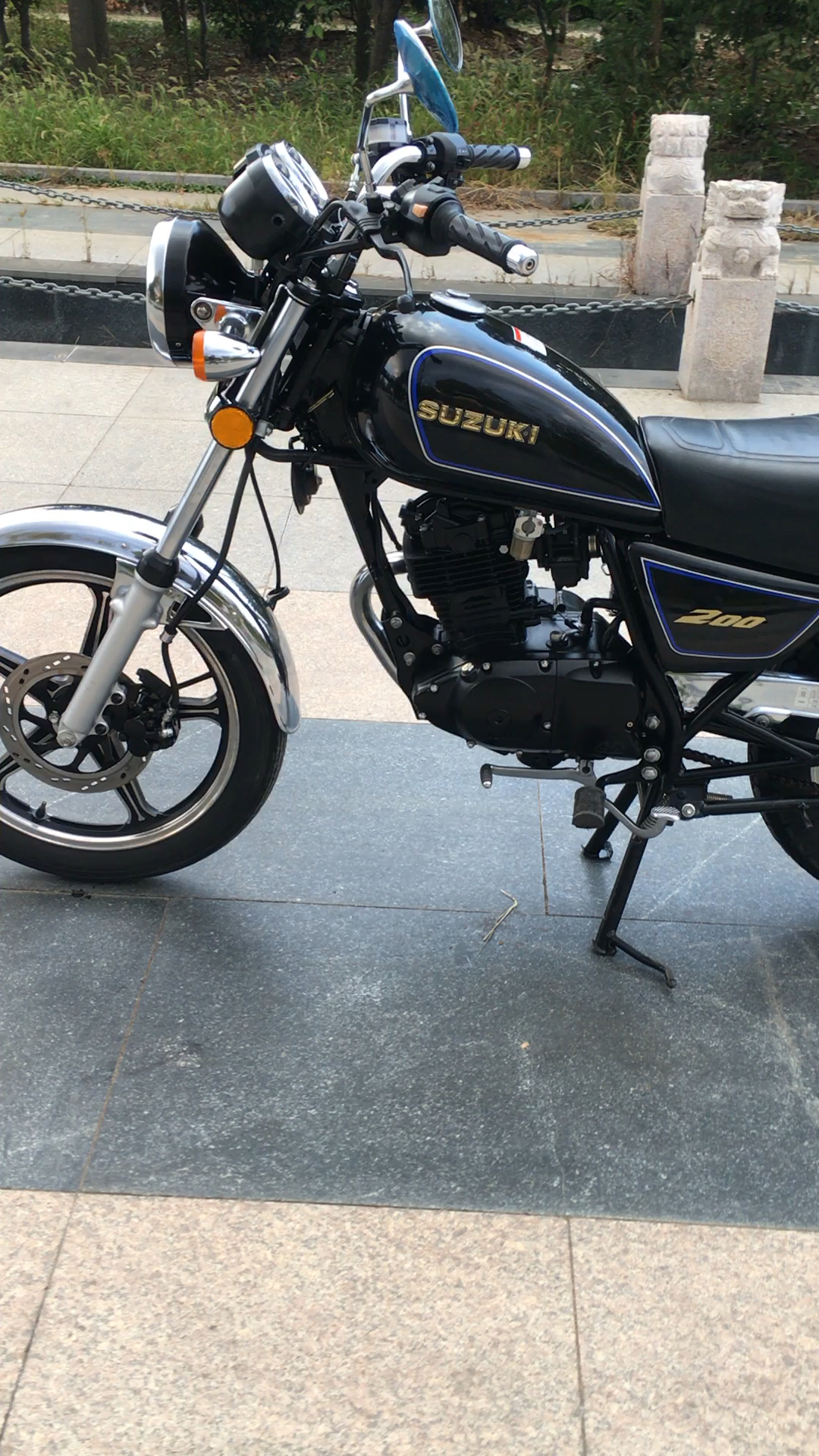 铃木gn200排量小太子