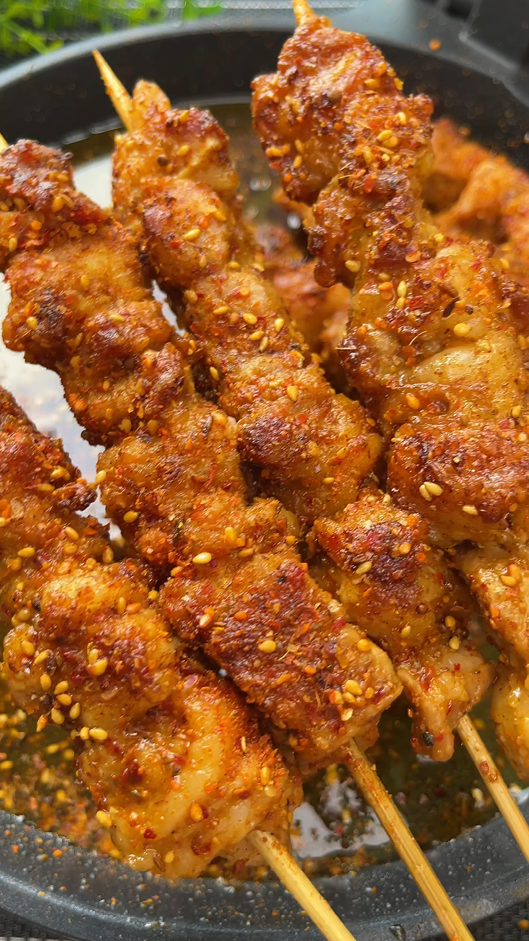 家里没有烤箱烤炉也能做烤串,学会了再也不用出去撸串了