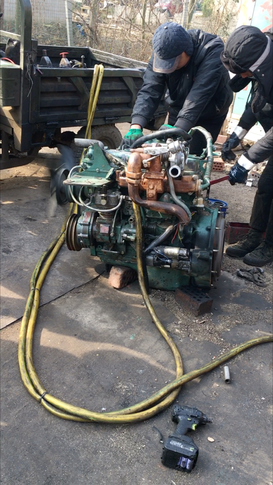 锡柴4102中冷增压