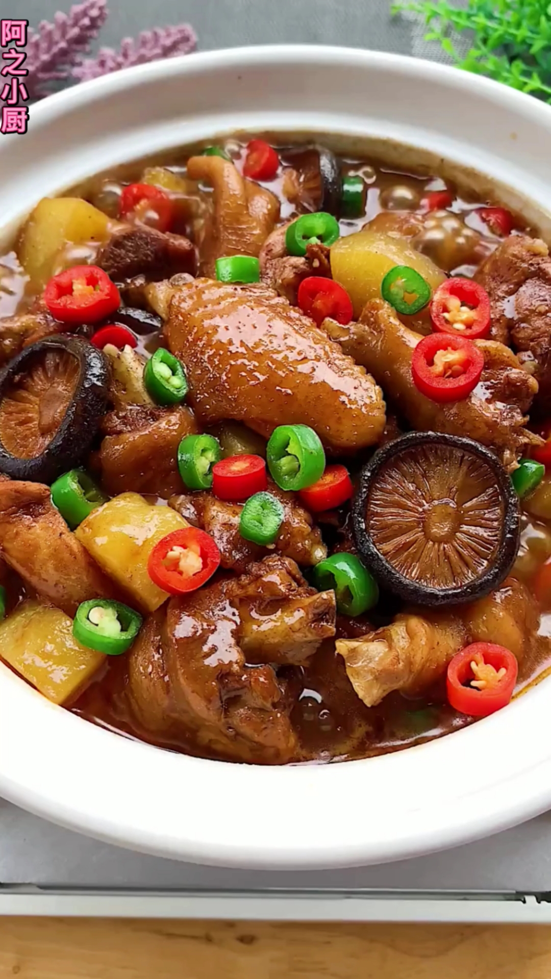 家乡特色美食#家庭版自制黄焖鸡,简单又好吃!