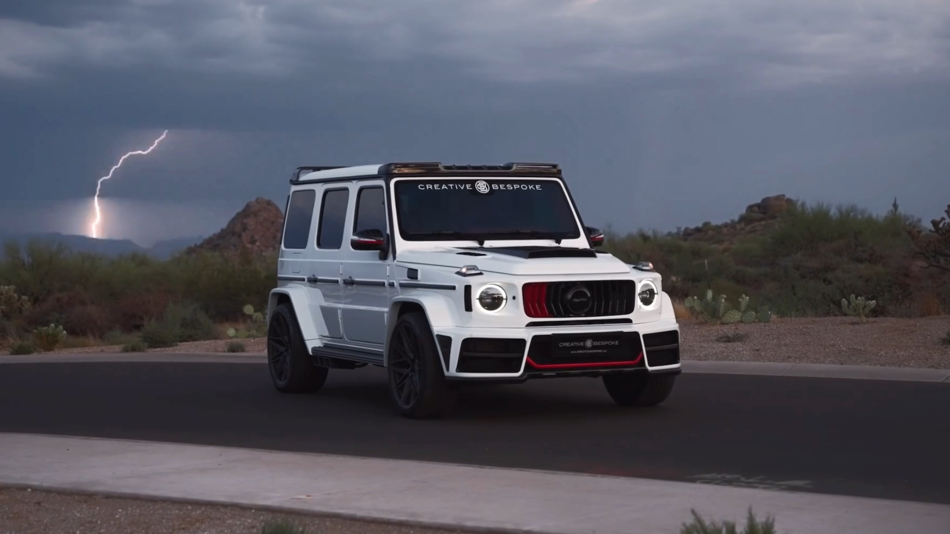 奔驰大g#此车就像稳重的男人一样,稳重带点狠