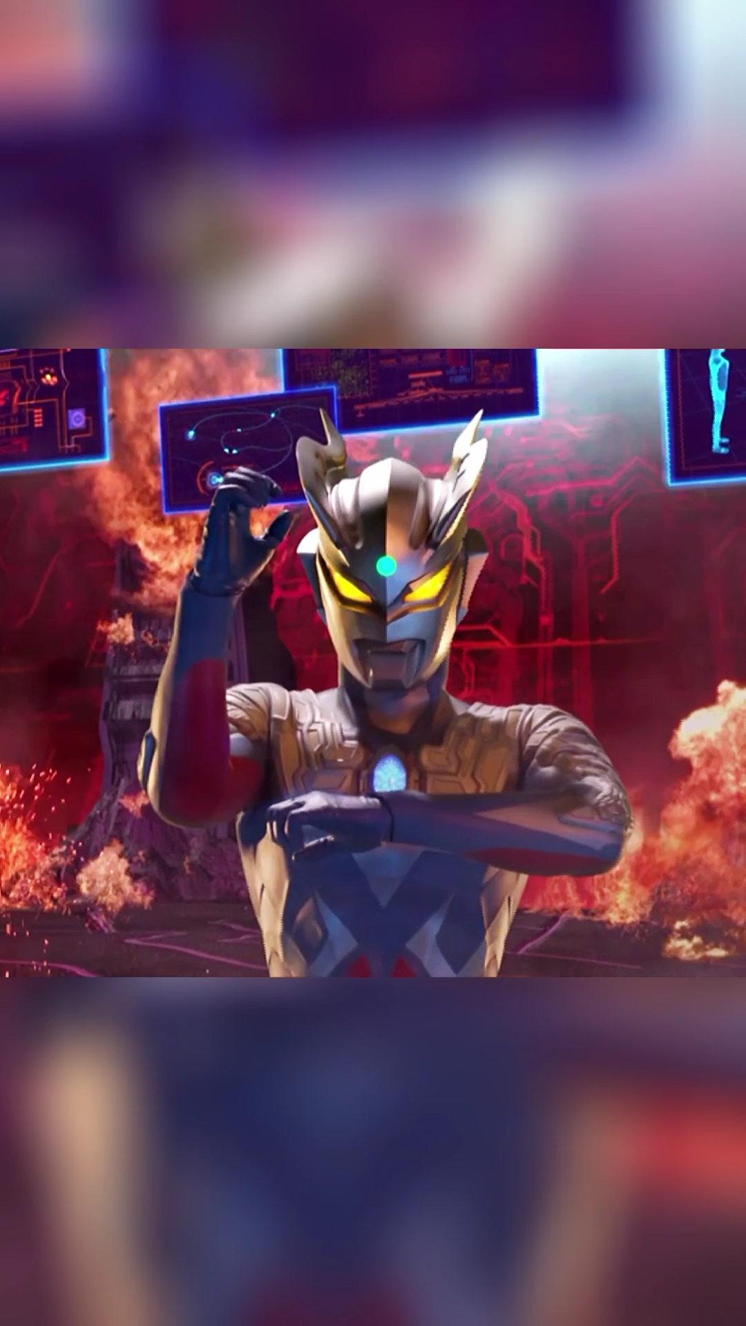 动漫#奥特曼动感光波