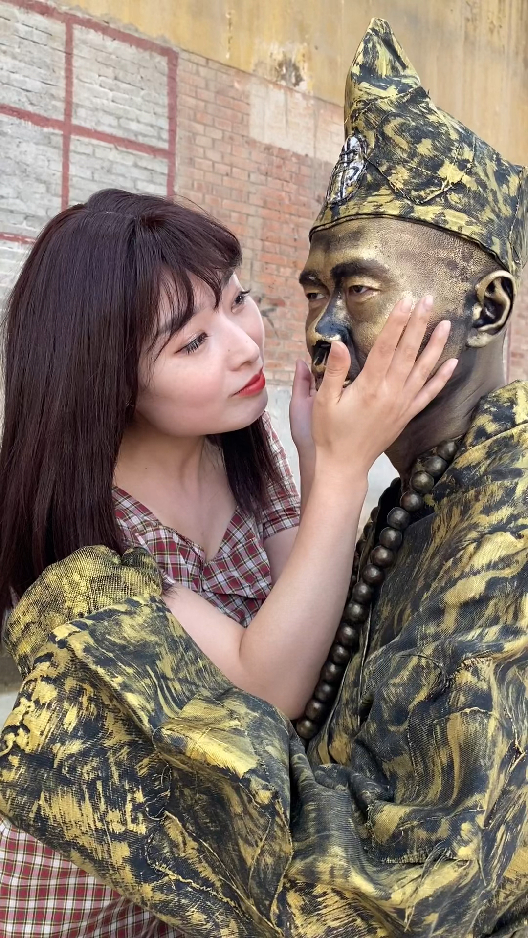 铜人#美女你这是干什么