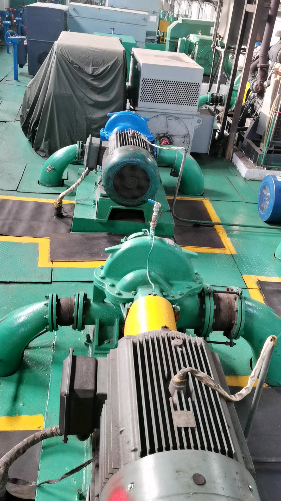 单级双吸泵使用现场,冲洗循环泵-度小视