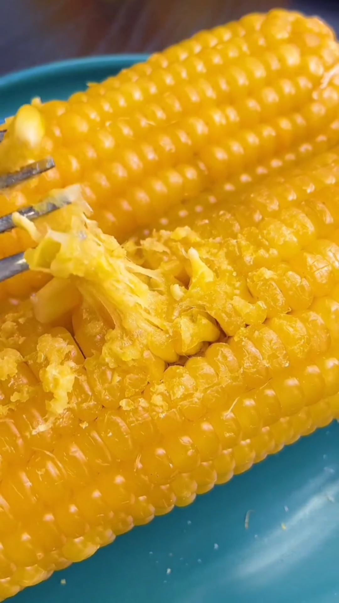 拉丝,糯玉米好好吃