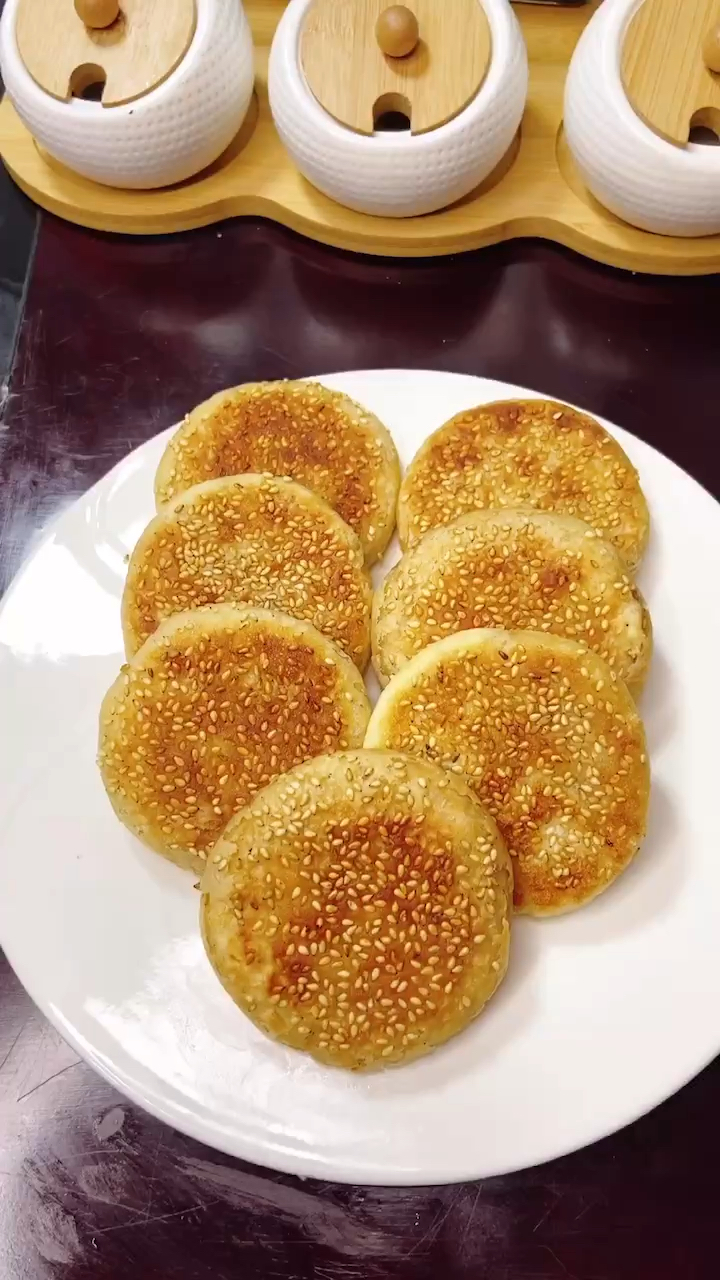 麻将烧饼原来是这样做的啊