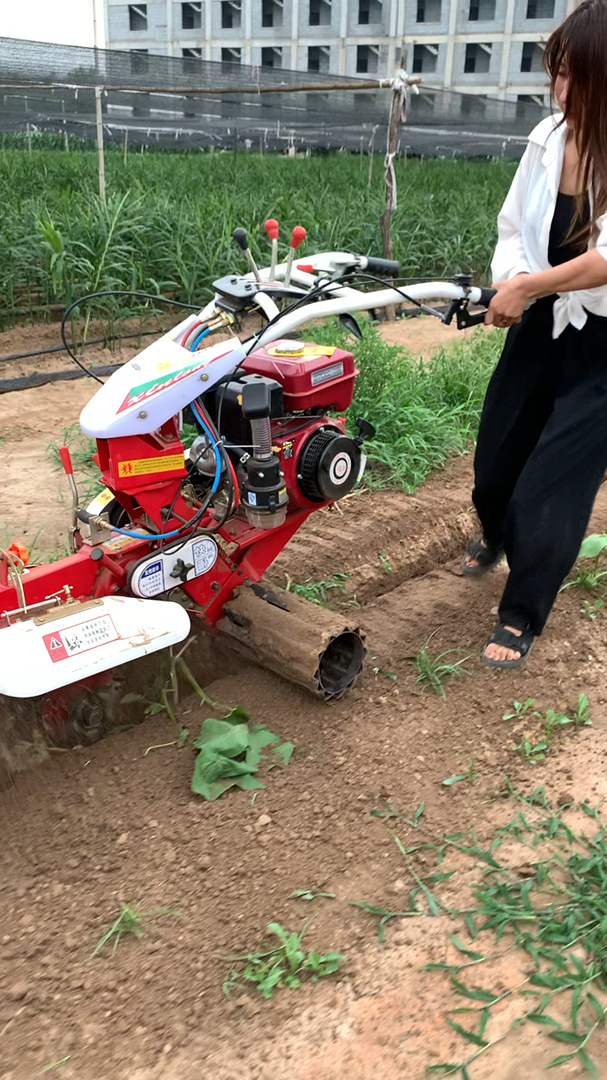 开沟培土机#新款开沟排水,开沟起垄