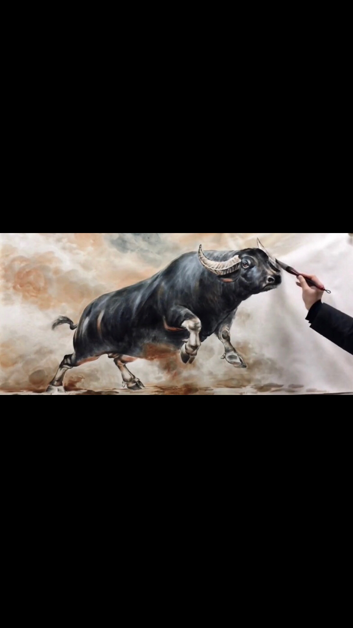 中国画#扭转乾坤