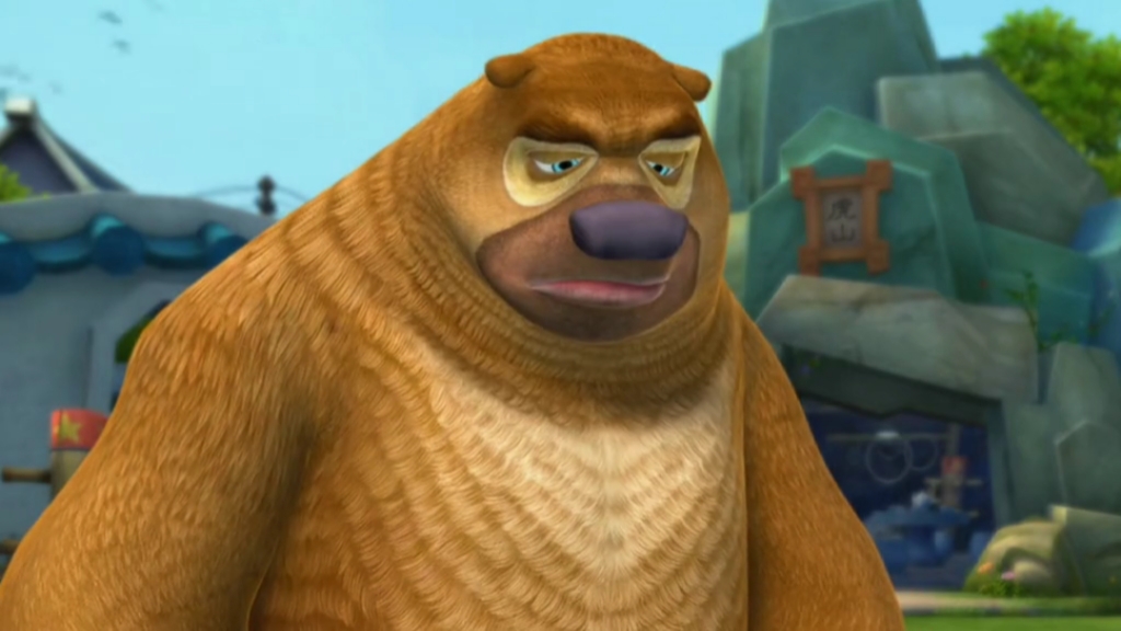 熊出没#这就是吃醋的熊二啊熊二好可怜啊