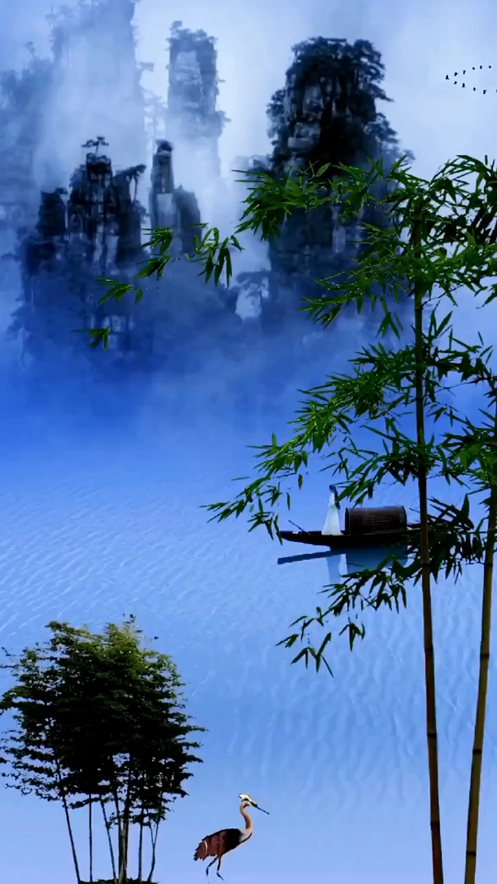 唯美古风#忍分散,彩云归后,何处更寻觅…此情此景请你来描述#古风