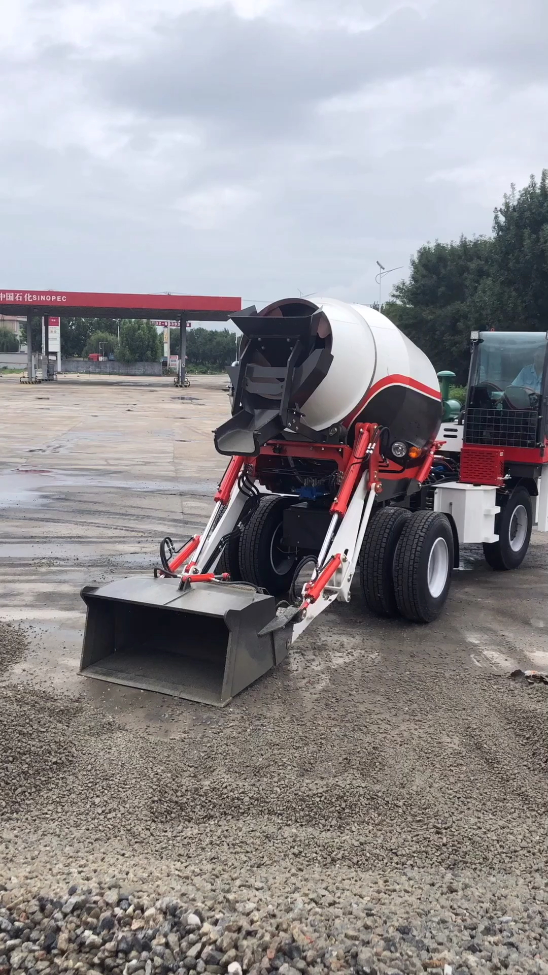 智能混凝土搅拌车