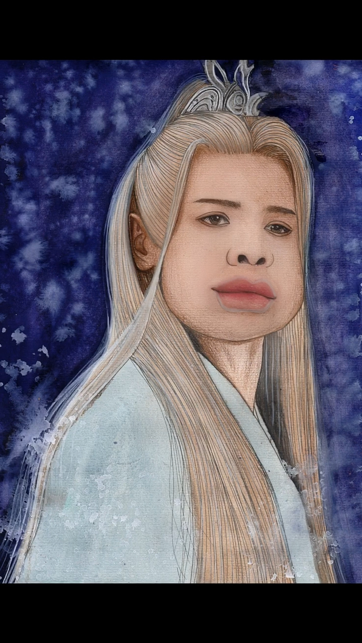 成毅袁冰妍琉璃美人煞#这是藤蛇小可爱哦#画画原来如此简单#手绘