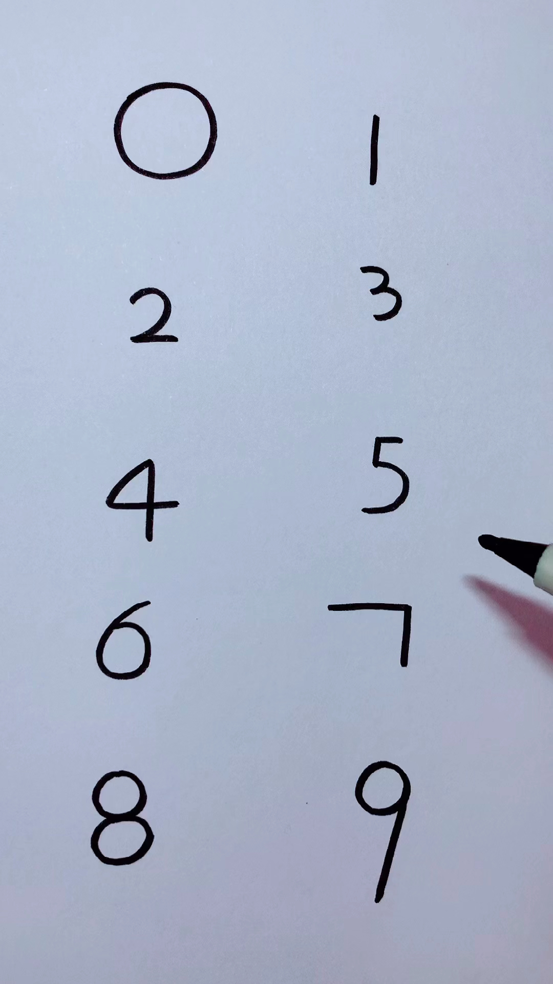 画画原来如此简单数字变好吃的