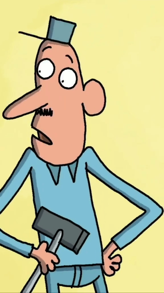 搞笑动画#动画:你猜不到的结局!博物馆打扫卫生.