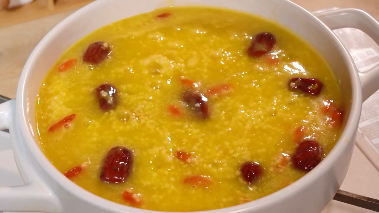 你好,夏天#小米养胃粥