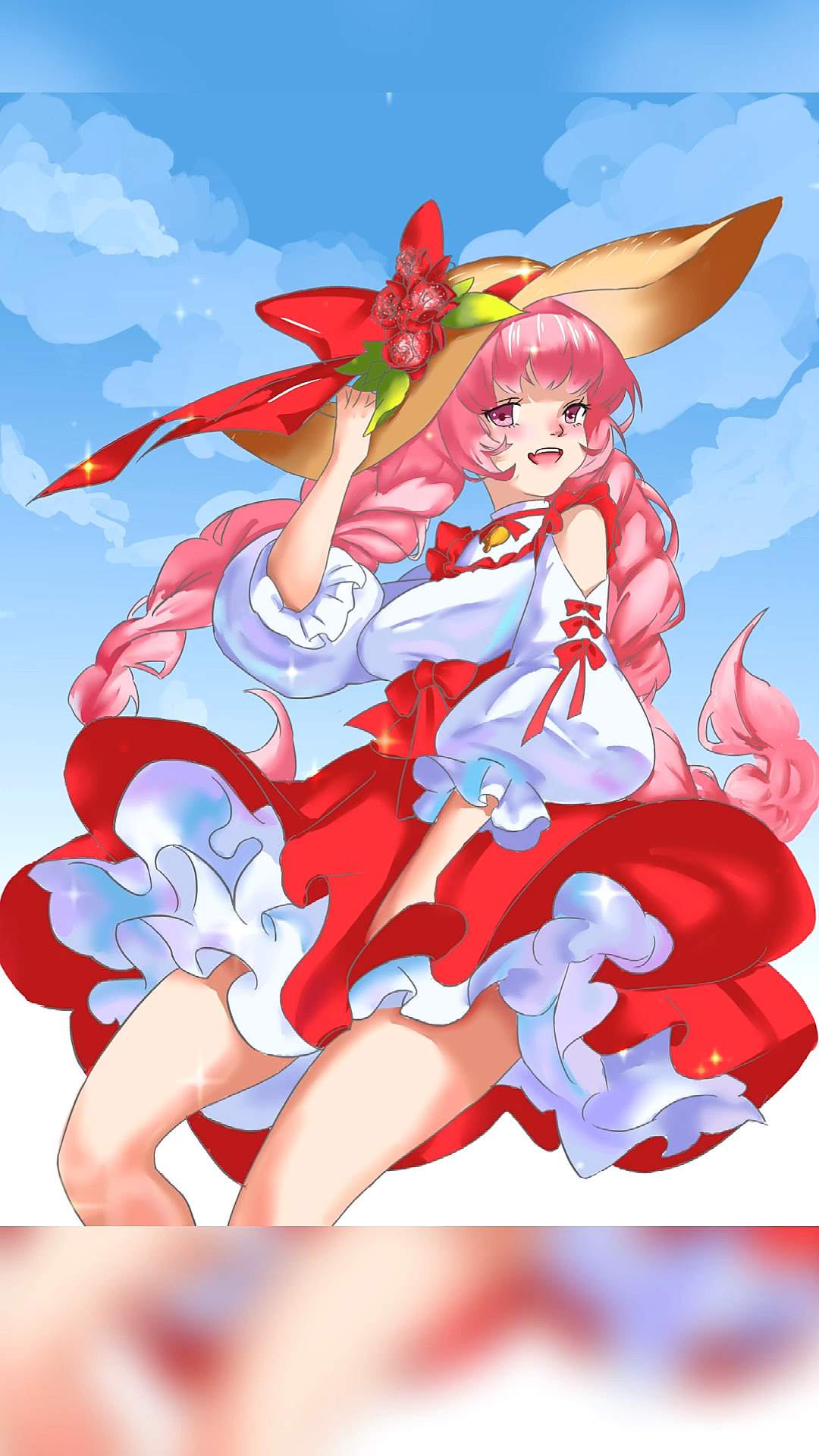 安琪拉#美丽的安琪拉少女,好看吗?谢谢喜欢