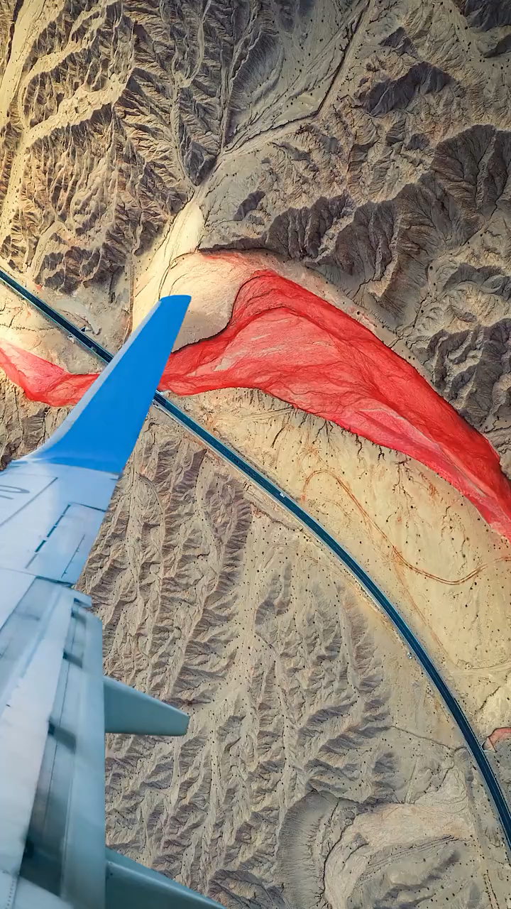 青海的大地之血红河谷.你知道为什么这么红吗?