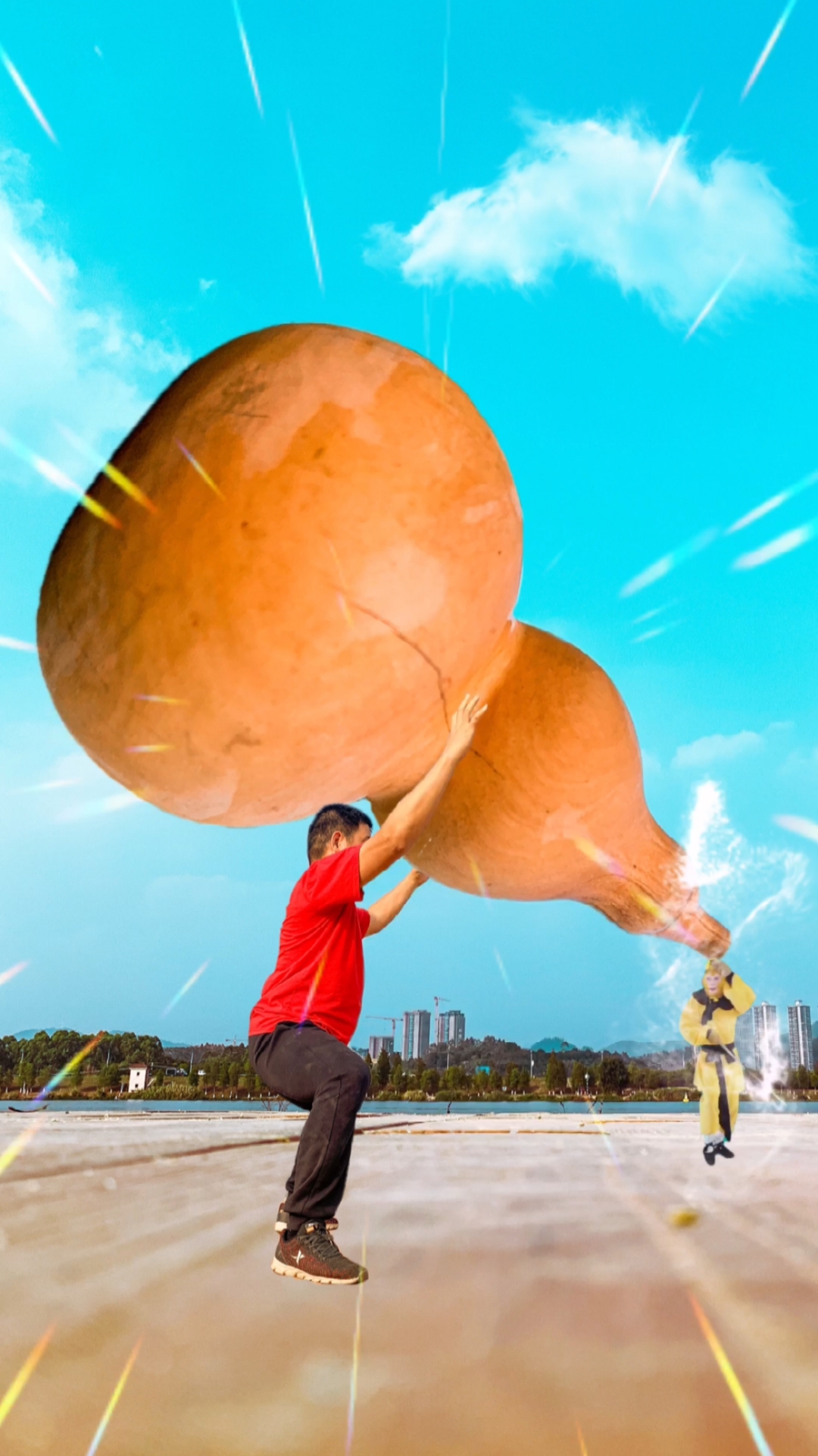 手机摄影#金角大王的葫芦,我叫你一声,你敢答应吗?