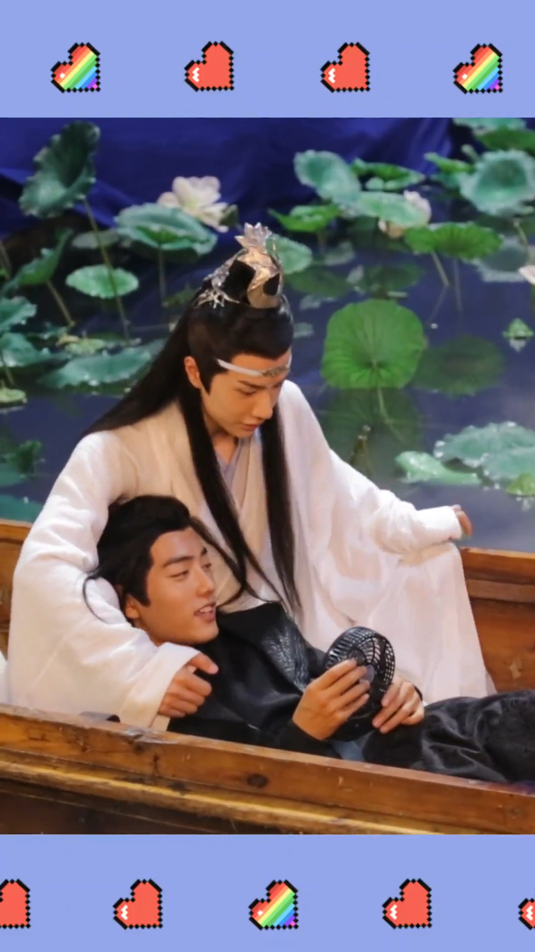 陈情令忘羡#战战啊,啵啵怀里舒服嘛!