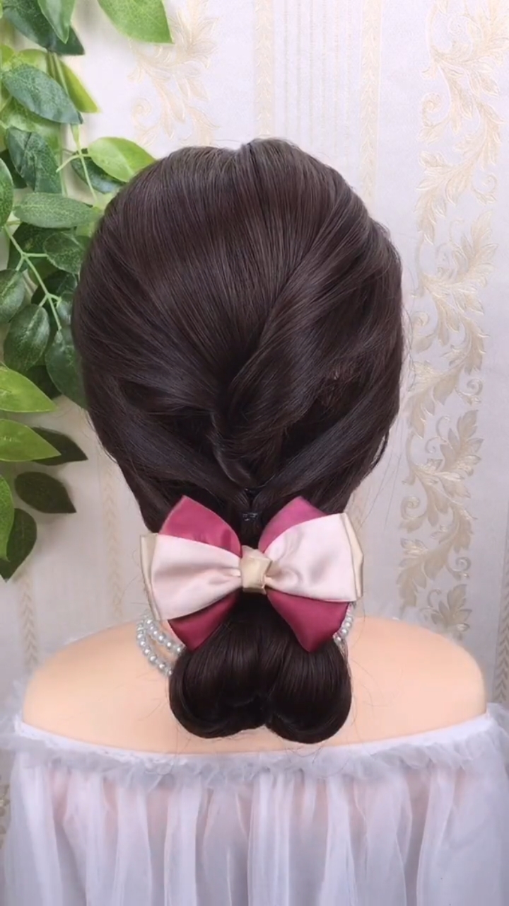 全民最火编发#40岁超级适合的凌乱美