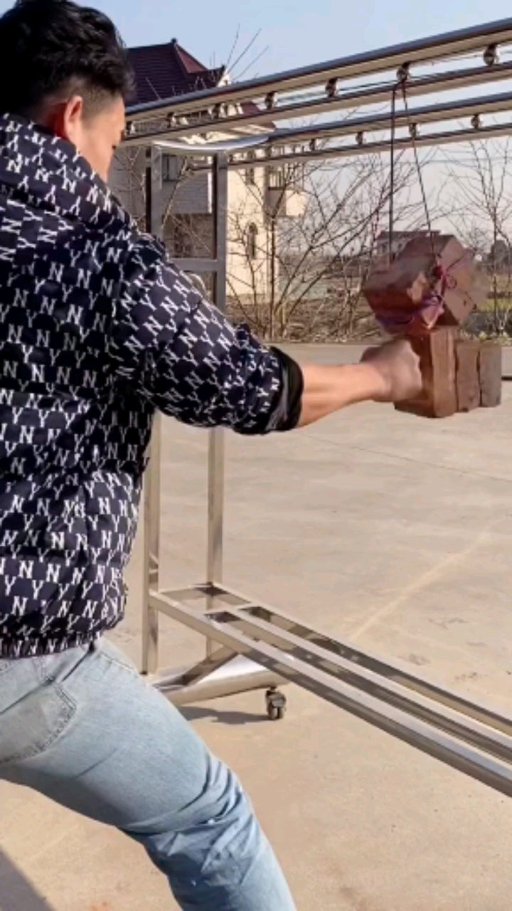 我要上热门#这就是寸拳的爆发威力