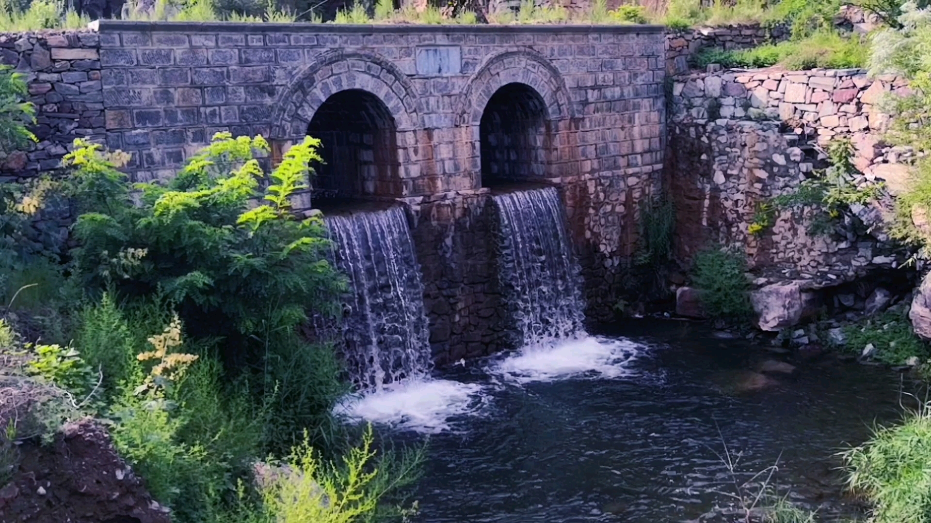 我的私藏景点#辉县龙门水库上游水系