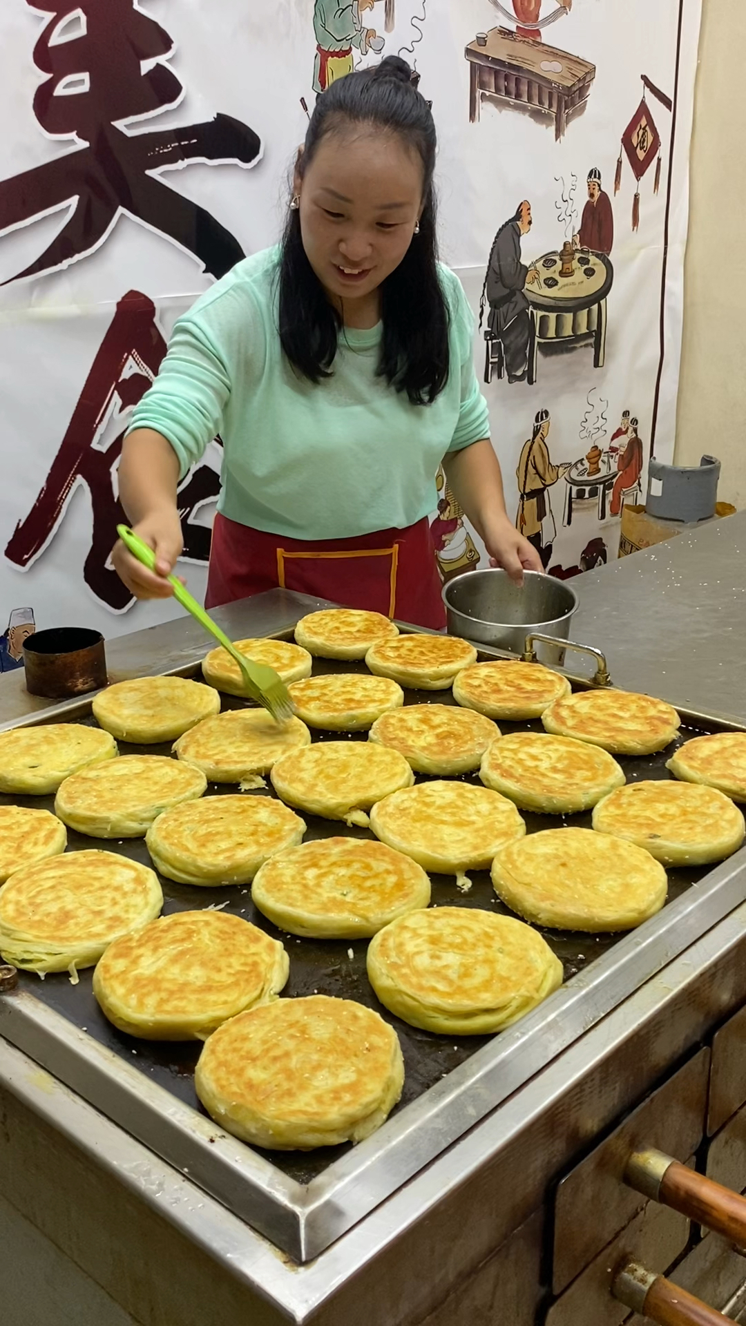 沧州哪里手把手教学油酥烧饼香酥烧饼技术
