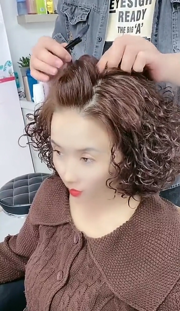 羊毛卷泡面卷免打理烫发有喜欢的吗?