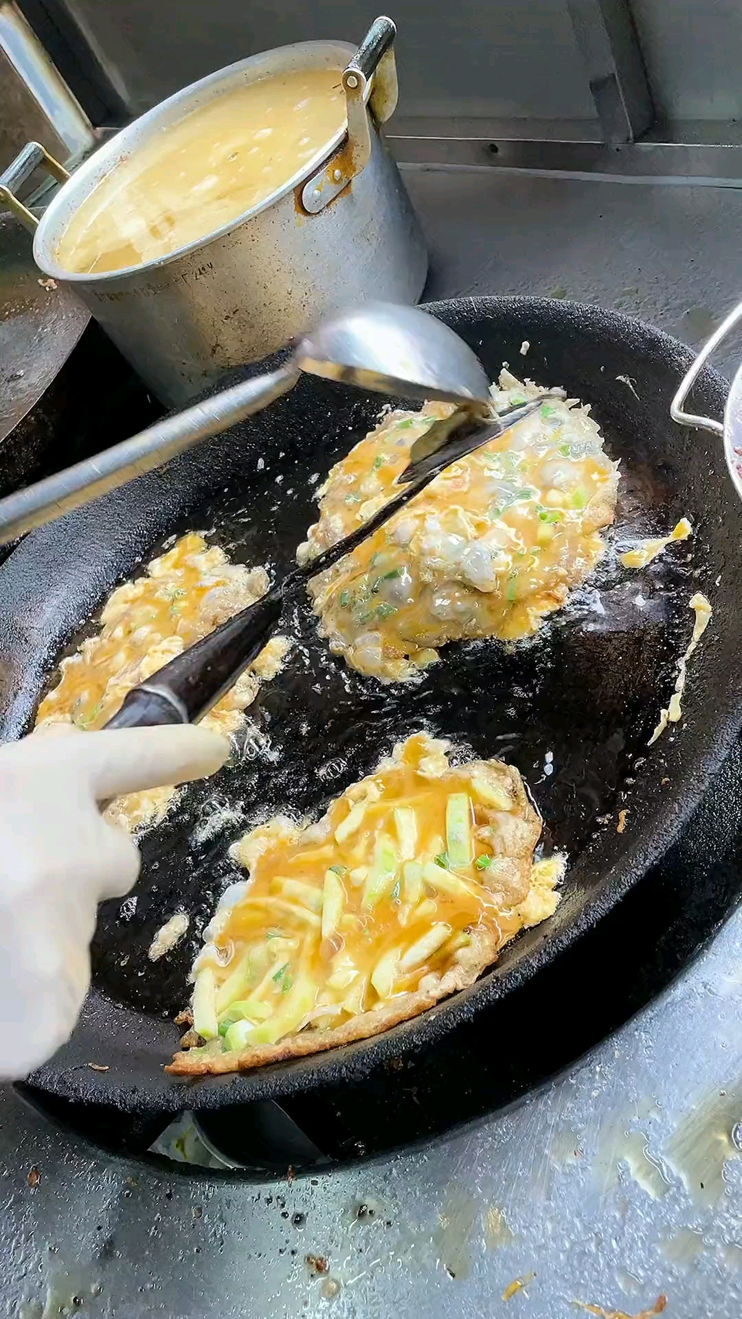 美食#潮汕蚝烙特色美食