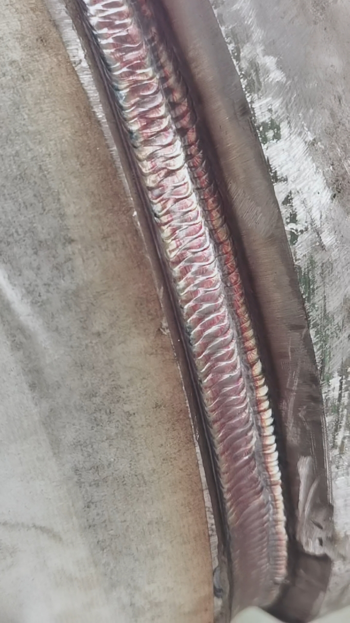 电焊怎样焊出鱼鳞纹图片
