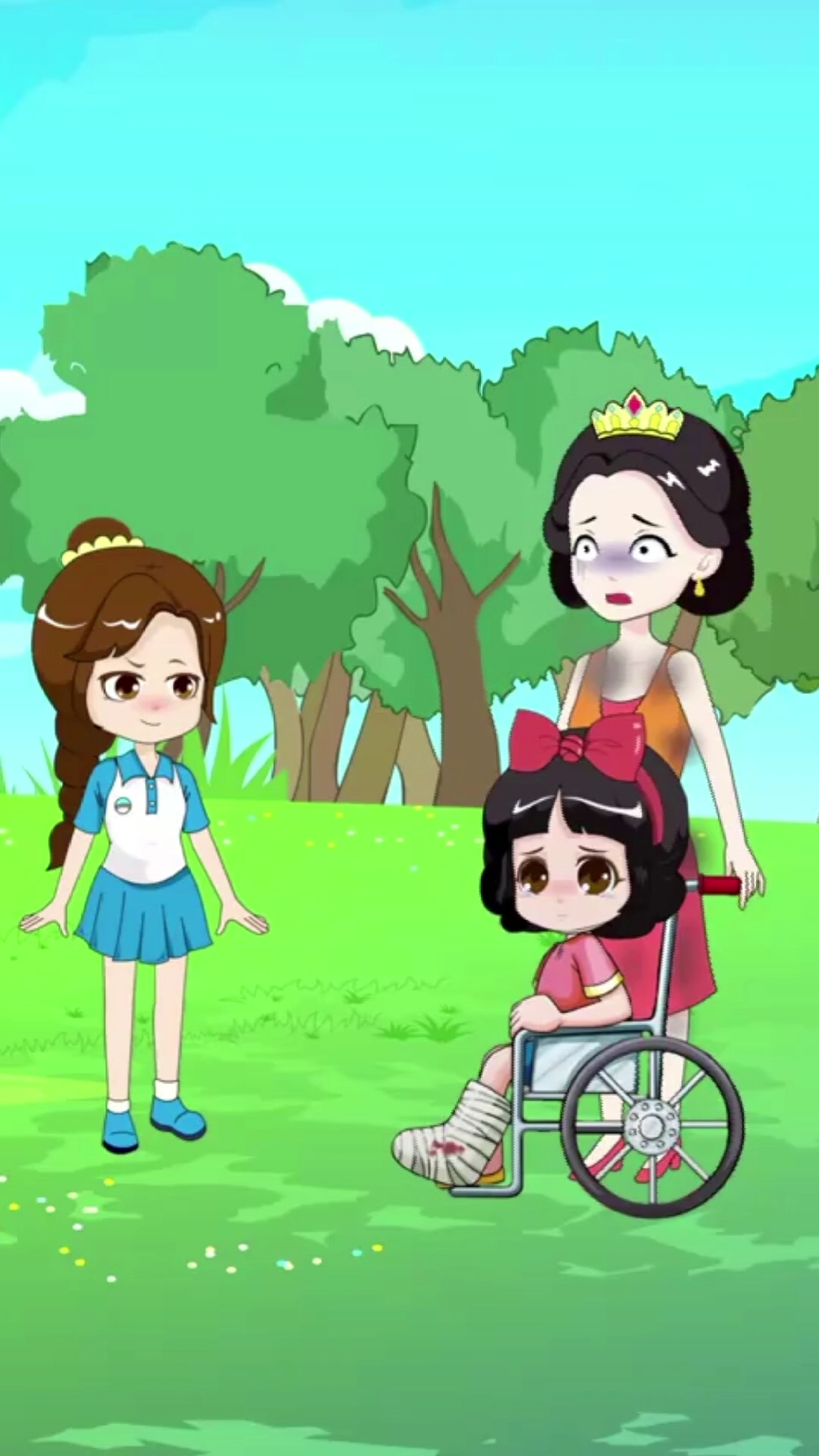 白雪公主#妈妈为了白雪变成大明星,把改卖的东西都卖掉了