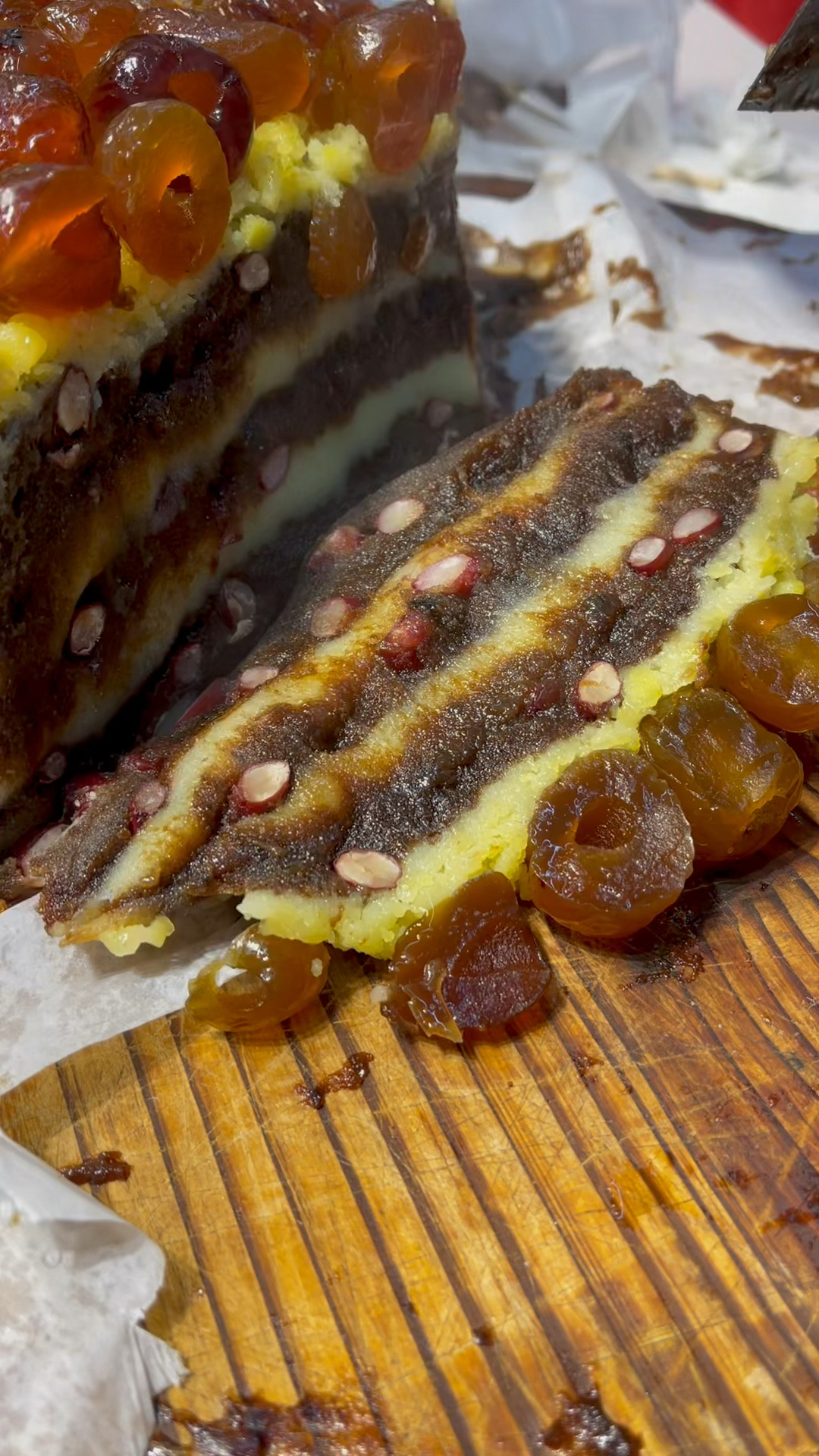 临近年管,集市越来越受欢迎的临沂网红年糕,软糯香甜,你们当地有吗?