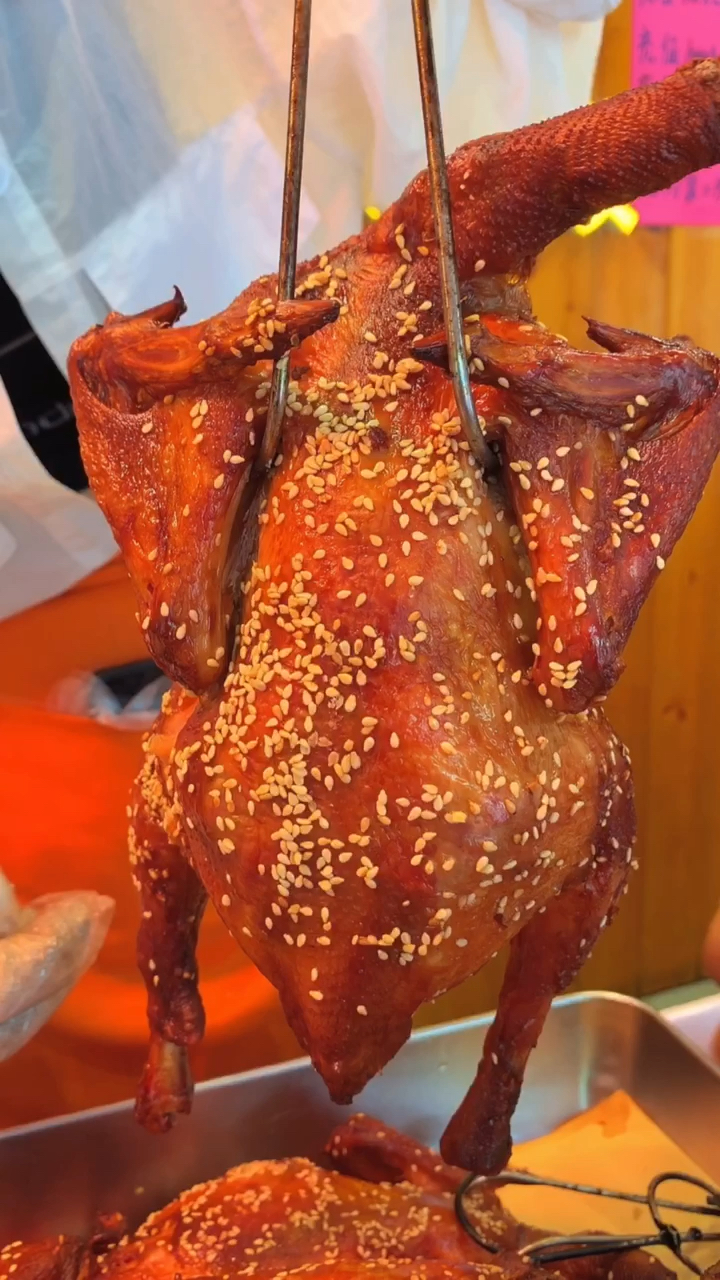 美食看中国#吊炉烤鸡