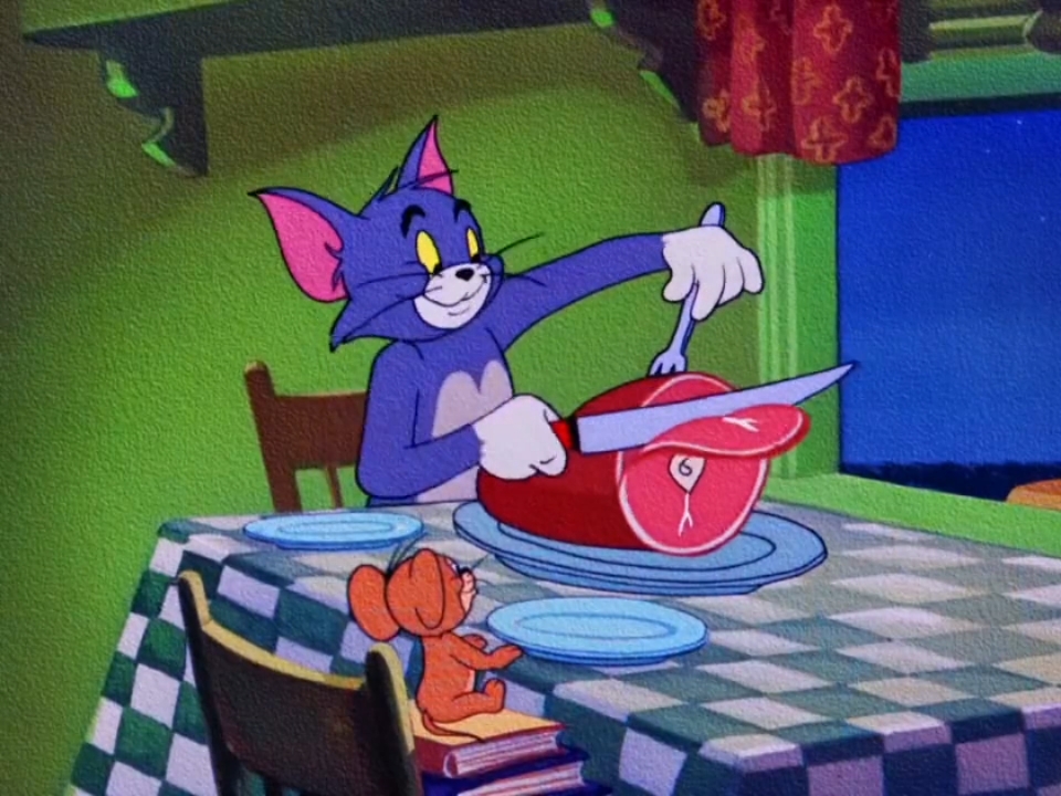 猫和老鼠#猫和老鼠超甜画面