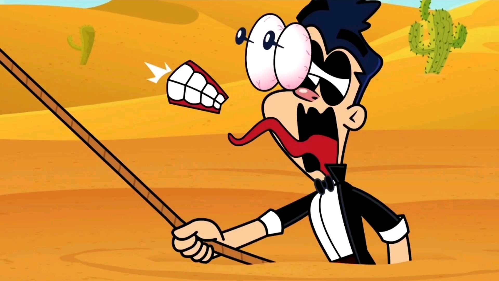 原创动漫#哈里这根救命的绳子怎么了把他吓成这个样子