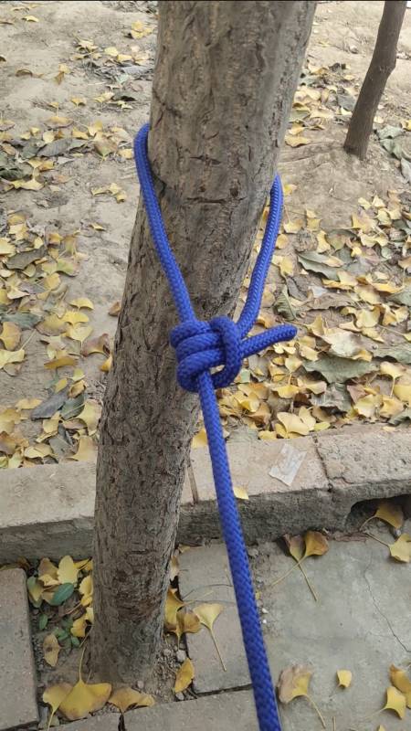 实用绳结户外晾衣服常用的营钉结