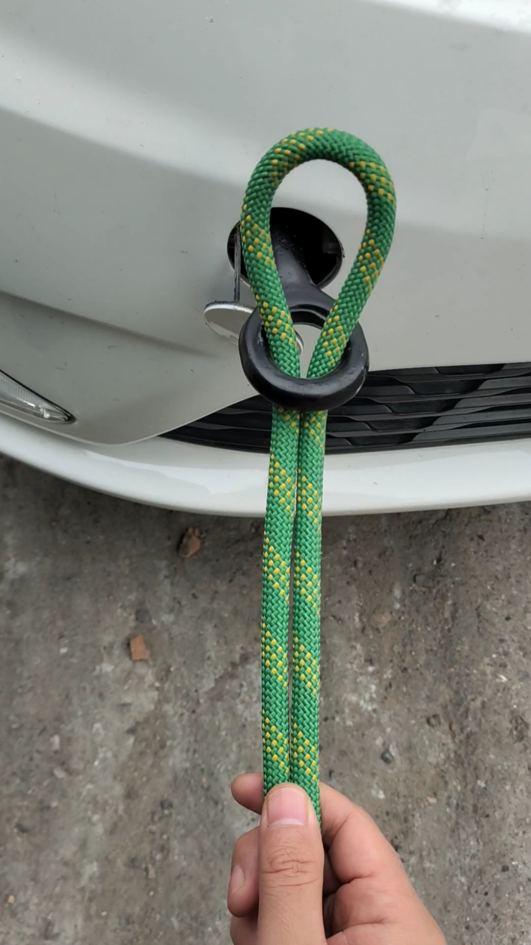 愚人节#拖车绳正确的方法太实用了!