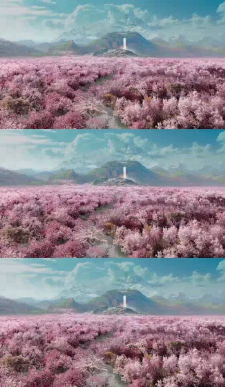 《山河令》人间仙景,繁花似锦-四季山庄