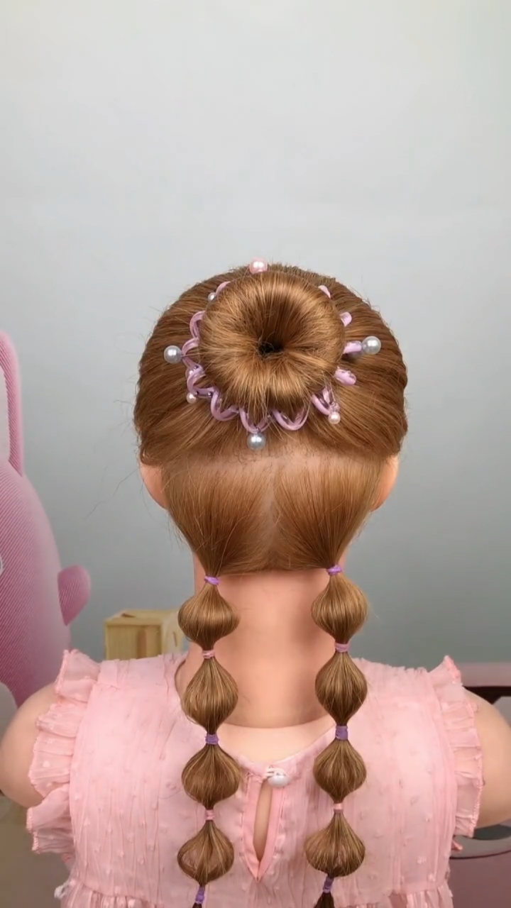 灯笼辫怎么扎出来的你知道吗?