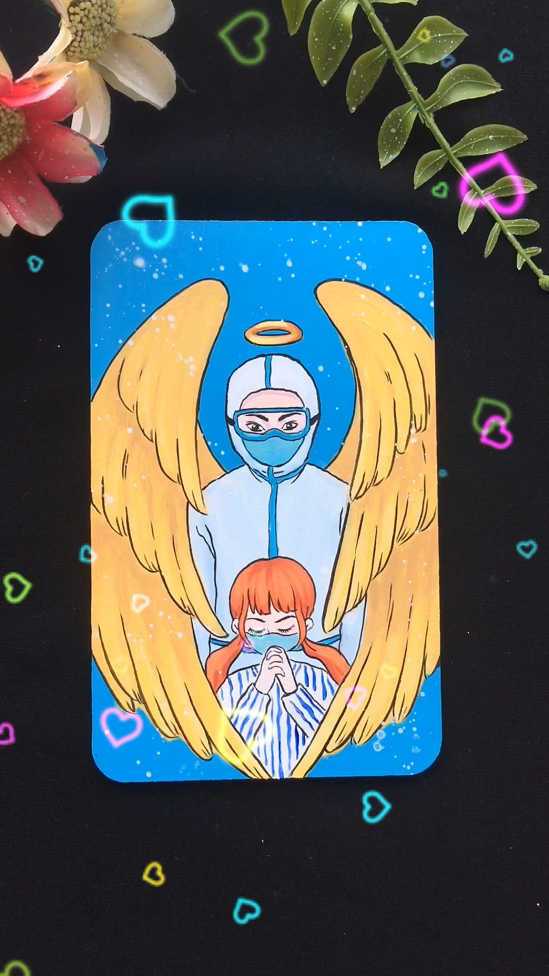 致敬白衣天使#谢谢您,我敬爱的守护者