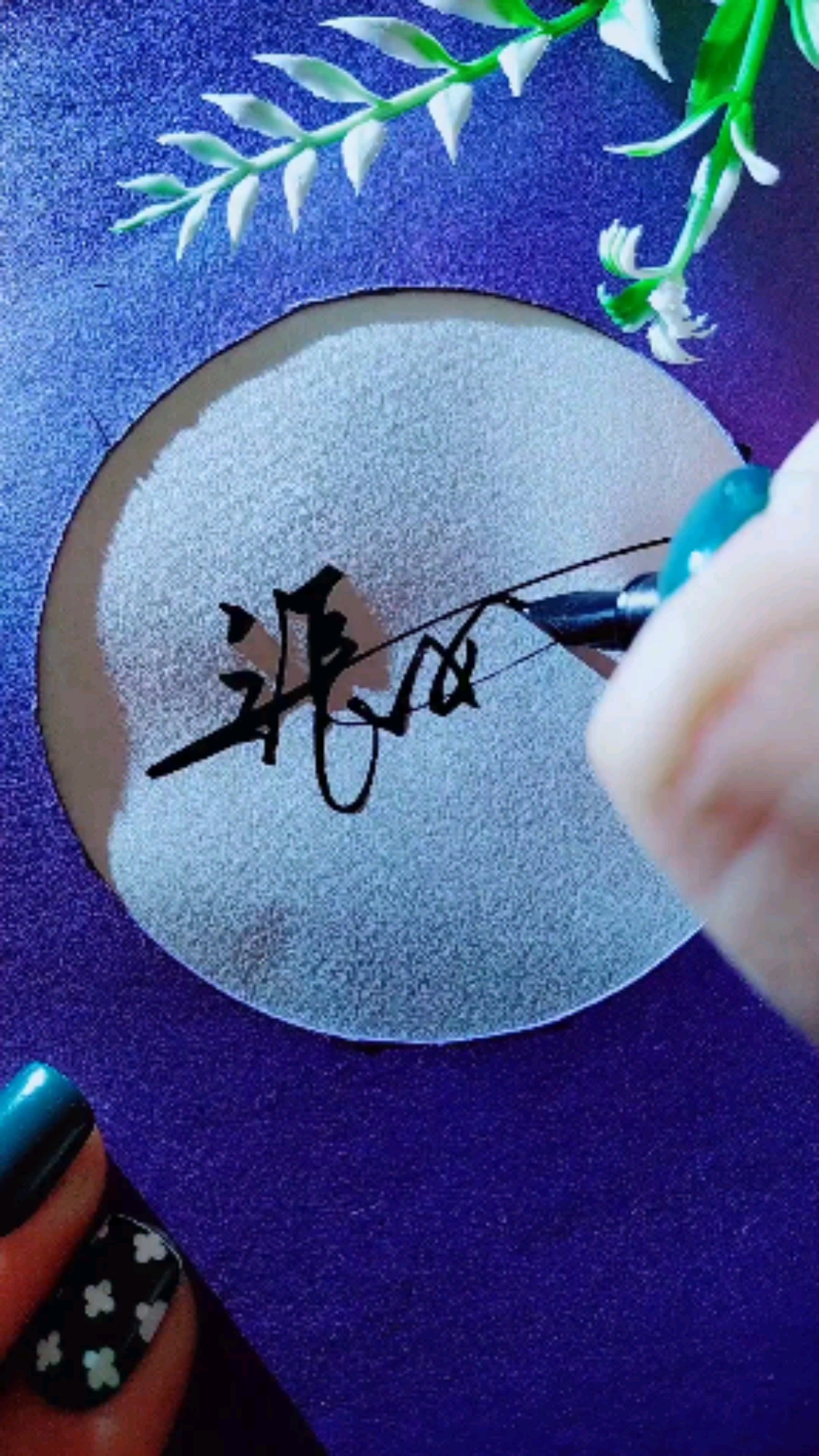 我要上热门#张姓写法,留名我签