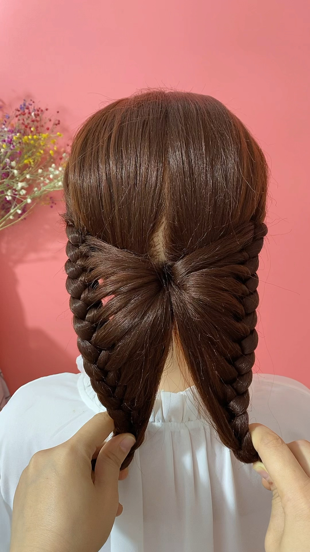 全民最火编发#蝴蝶翅膀创意编发教程