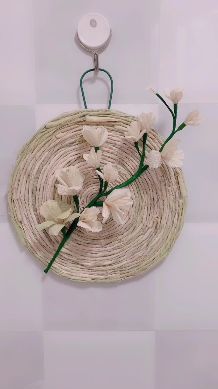 手工制作#妈妈准备扔掉这袋玉米皮,被我阻止了,因为它还有另一种美.